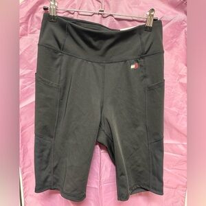 Tommy Hilfiger Women's Black Bike Shorts